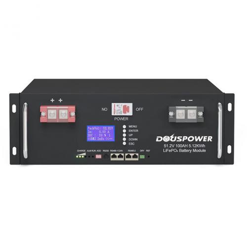 48V/51.2V 100AH 5KWH Lifepo4 Battery Pack 